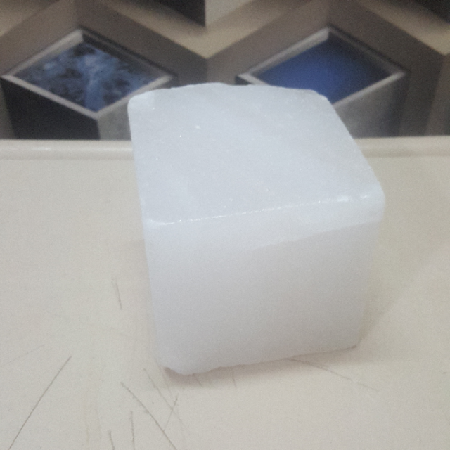 himalayan salt  block  ( white )